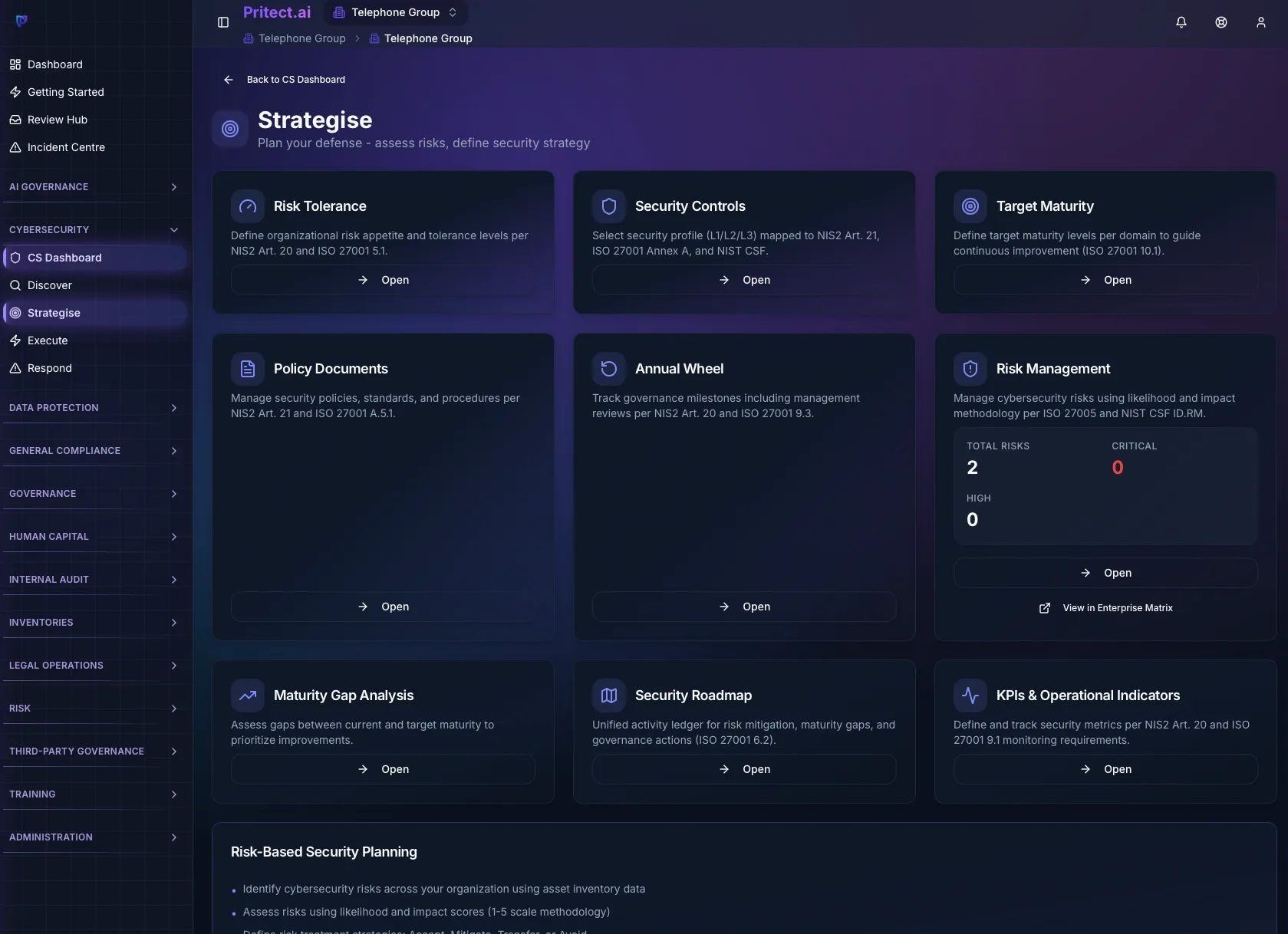 Strategise screenshot